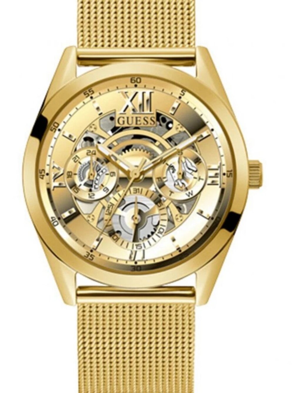 Guess Men's Black Bracelet GW0368G2 44mm